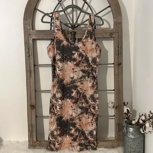 Full Circle Trends Tie Dye Tank Dress